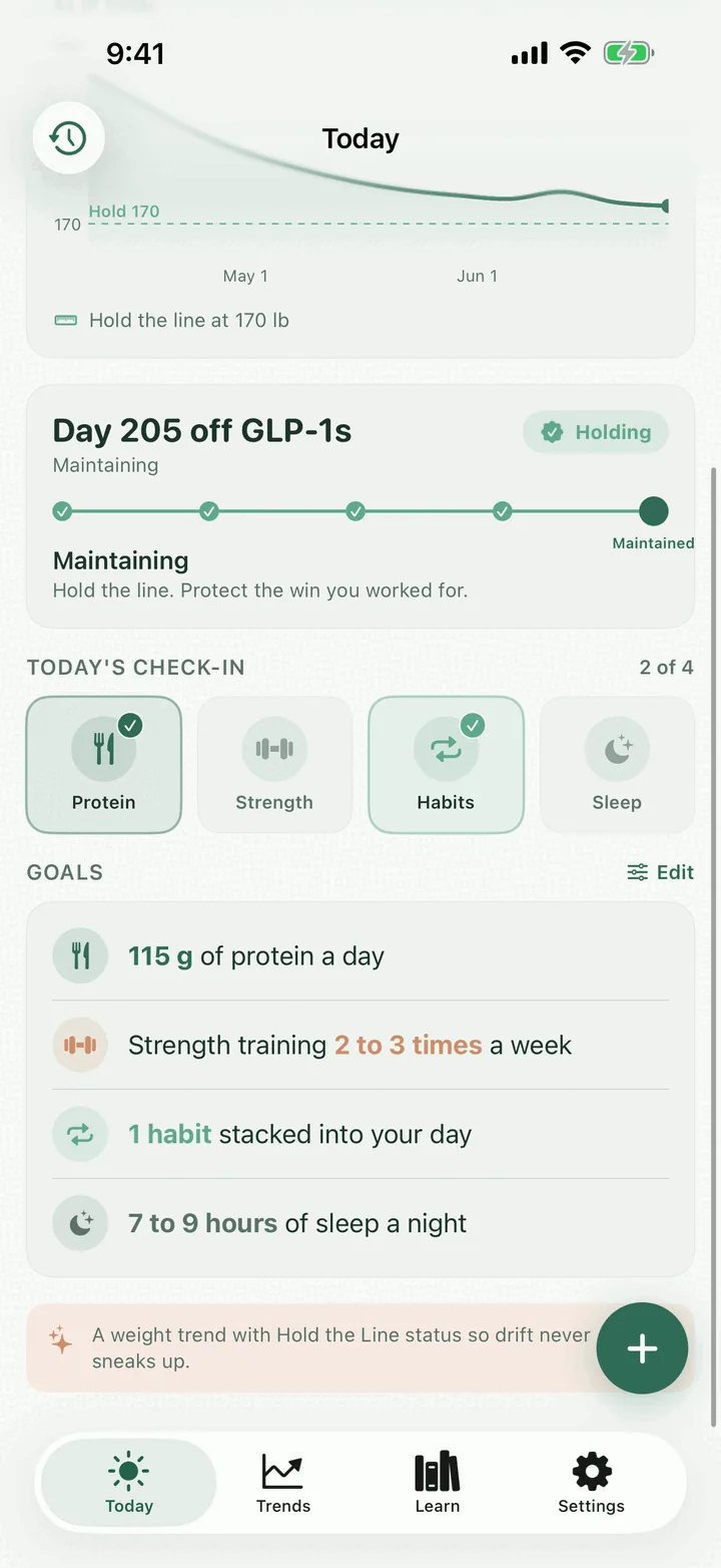 GLP-Done phase timeline: prep, taper, first 90 days, and beyond